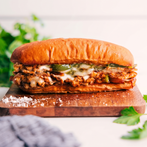 Chicken-Cheesesteak-Sandwich